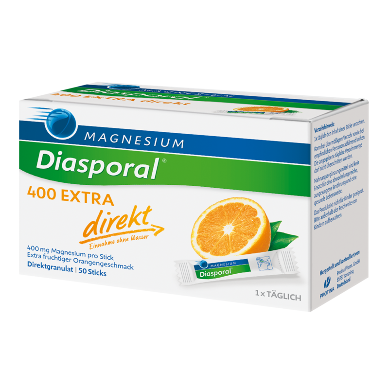 Biosan Magnesium Diasporal 400 Direkt 50 sticks