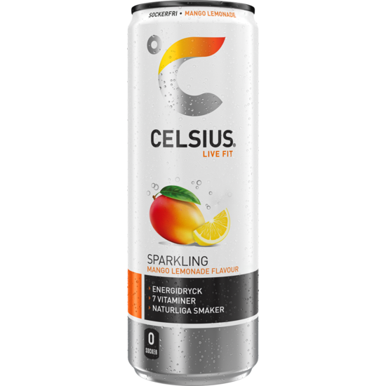 Celsius Mango Lemonade 355 ml