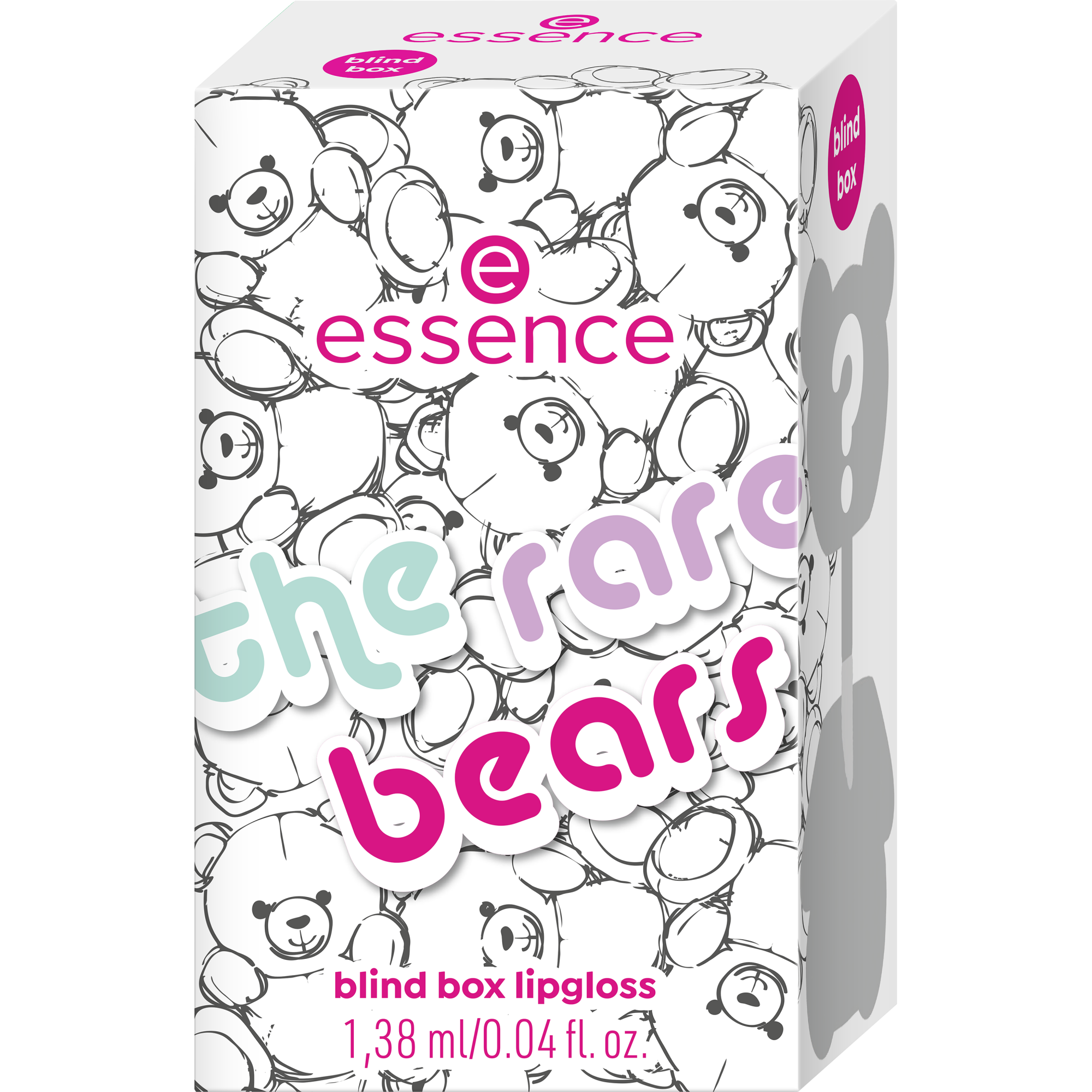 essence The Rare Bears Blind Box Lipgloss 1,38 ml