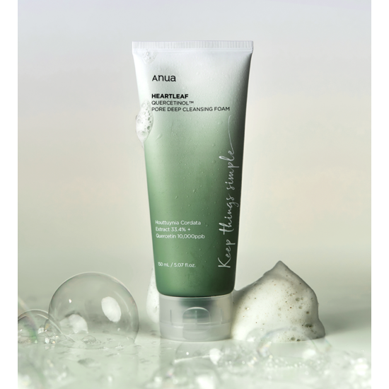 ANUA Heartleaf Quercetinol Pore Deep Cleansing Foam 150 ml