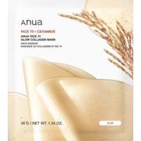ANUA Rice 70 Glow Collagen Mask 4 st