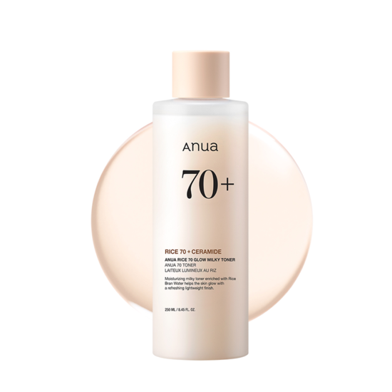 ANUA Rice 70 Glow Milky Toner 250 ml