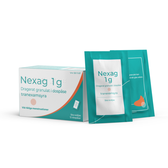 Nexag 1 g 12 dospåsar