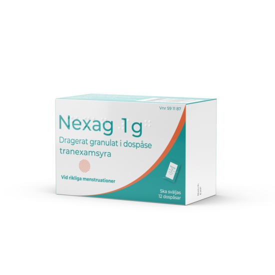 Nexag 1 g 12 dospåsar