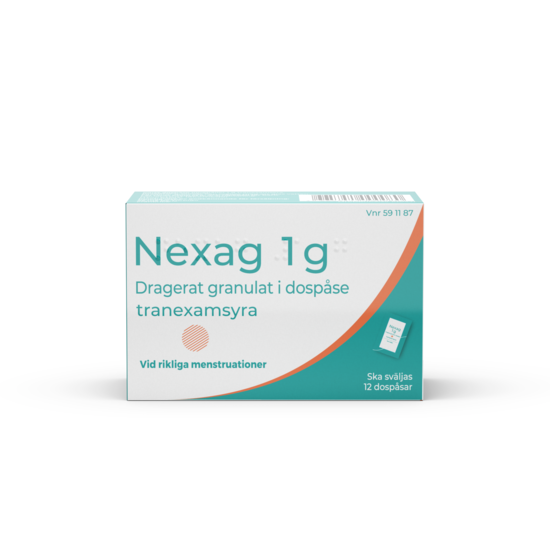 Nexag 1 g 12 dospåsar