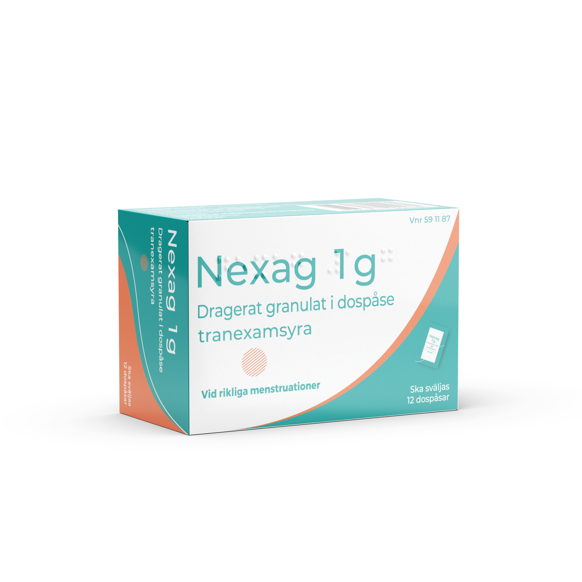 Nexag 1 g 12 dospåsar