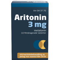 Aritonin Melatonin 3 mg 10 tablettet