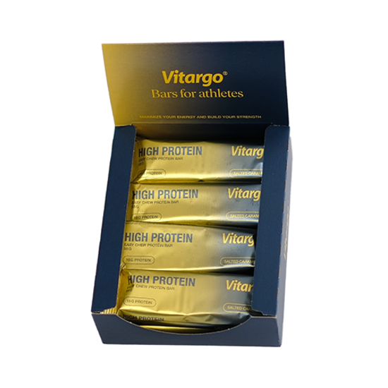 Vitargo High Proteinbar Salted Caramel 55 g 12-pack