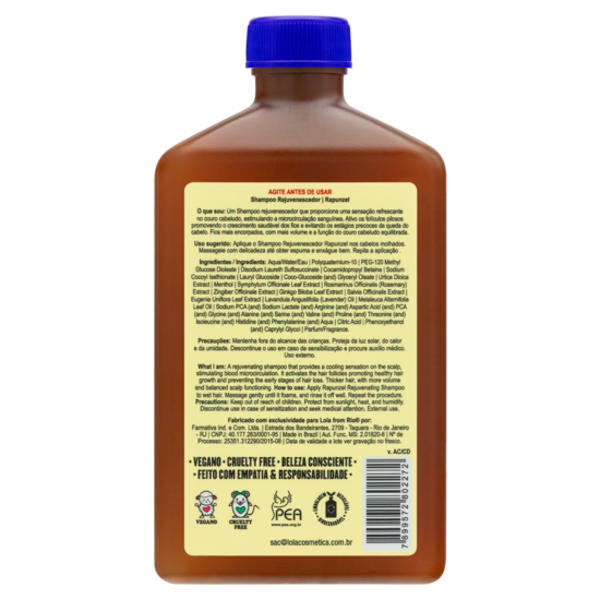 Lola from Rio Rapunzel Rejuvenating Shampoo 250 ml