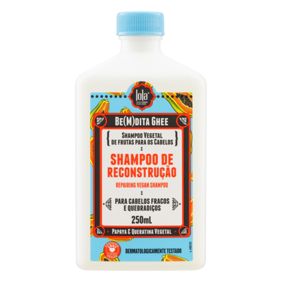 Lola from Rio Be(M)Dita Ghee Shampoo Reconstrução/Repairing Papaya & Queratina Vegetal 250 ml