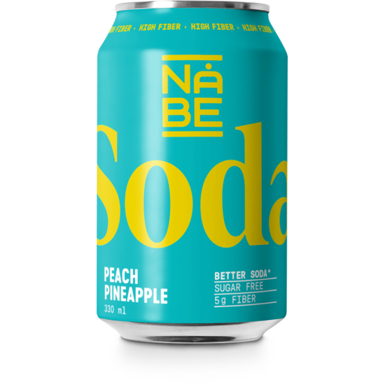 NÅBE Soda Peach/Pineapple 330 ml