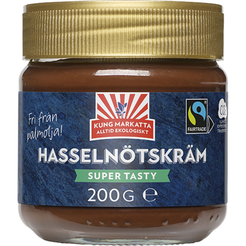 Kung Markatta Hasselnötskräm EKO 200 g