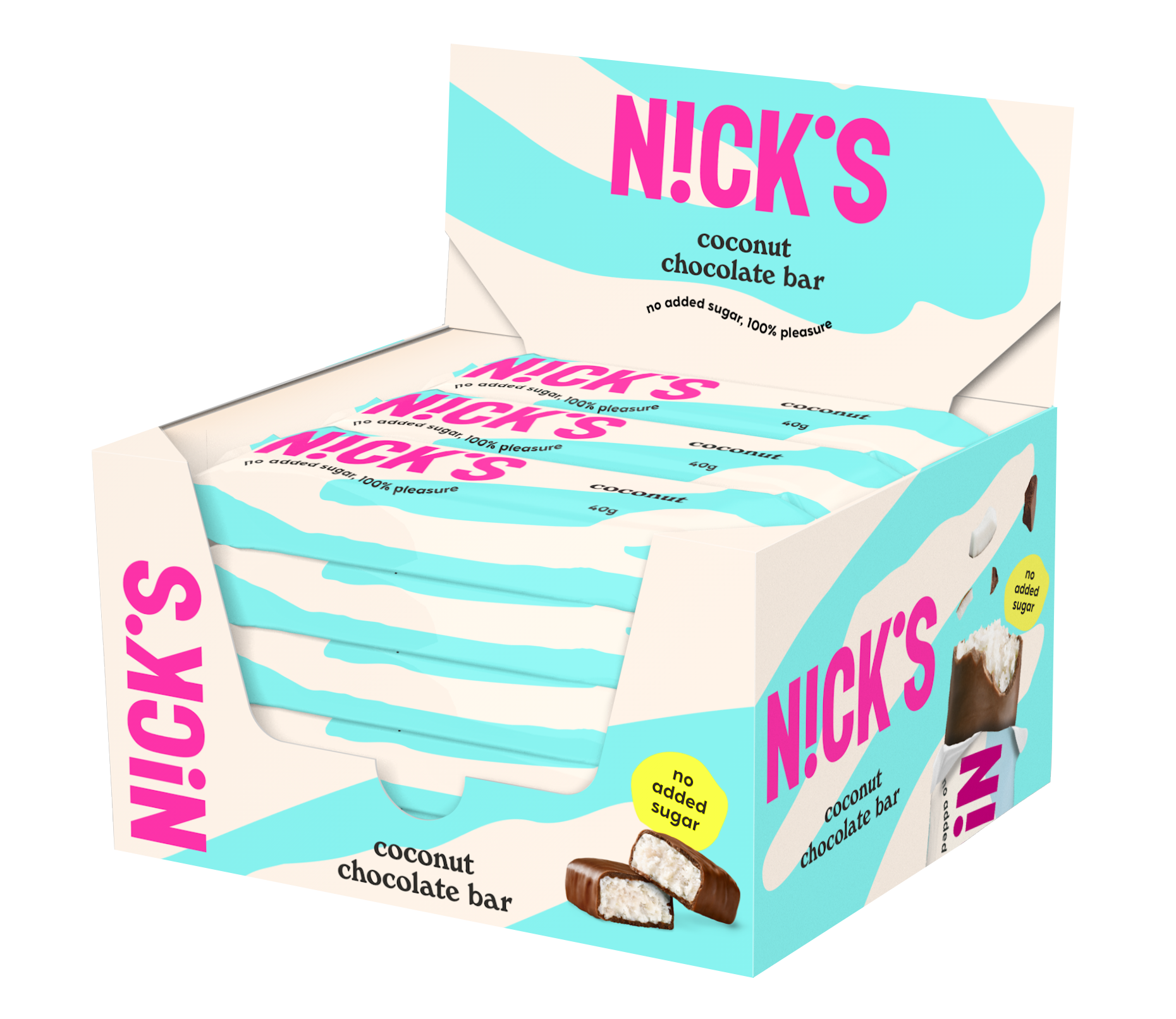 Nicks Coconut 40 g 15-pack