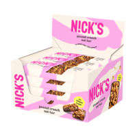 Nicks Nut Bar Peanut Crunch 40 g 12-pack