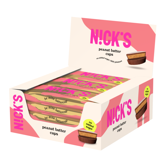 Nicks Peanut Butter Cups 30 g 12-pack