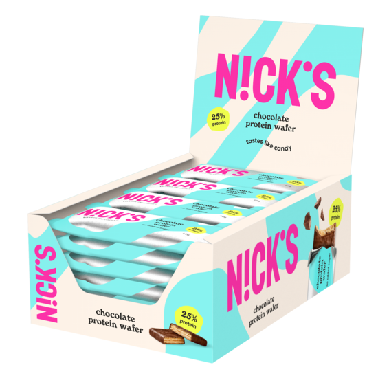 Nicks Protein Wafer Chocolate 40 g 24-pack