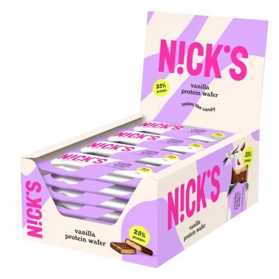 Nicks Protein Wafer Vanilla 40 g 24-pack