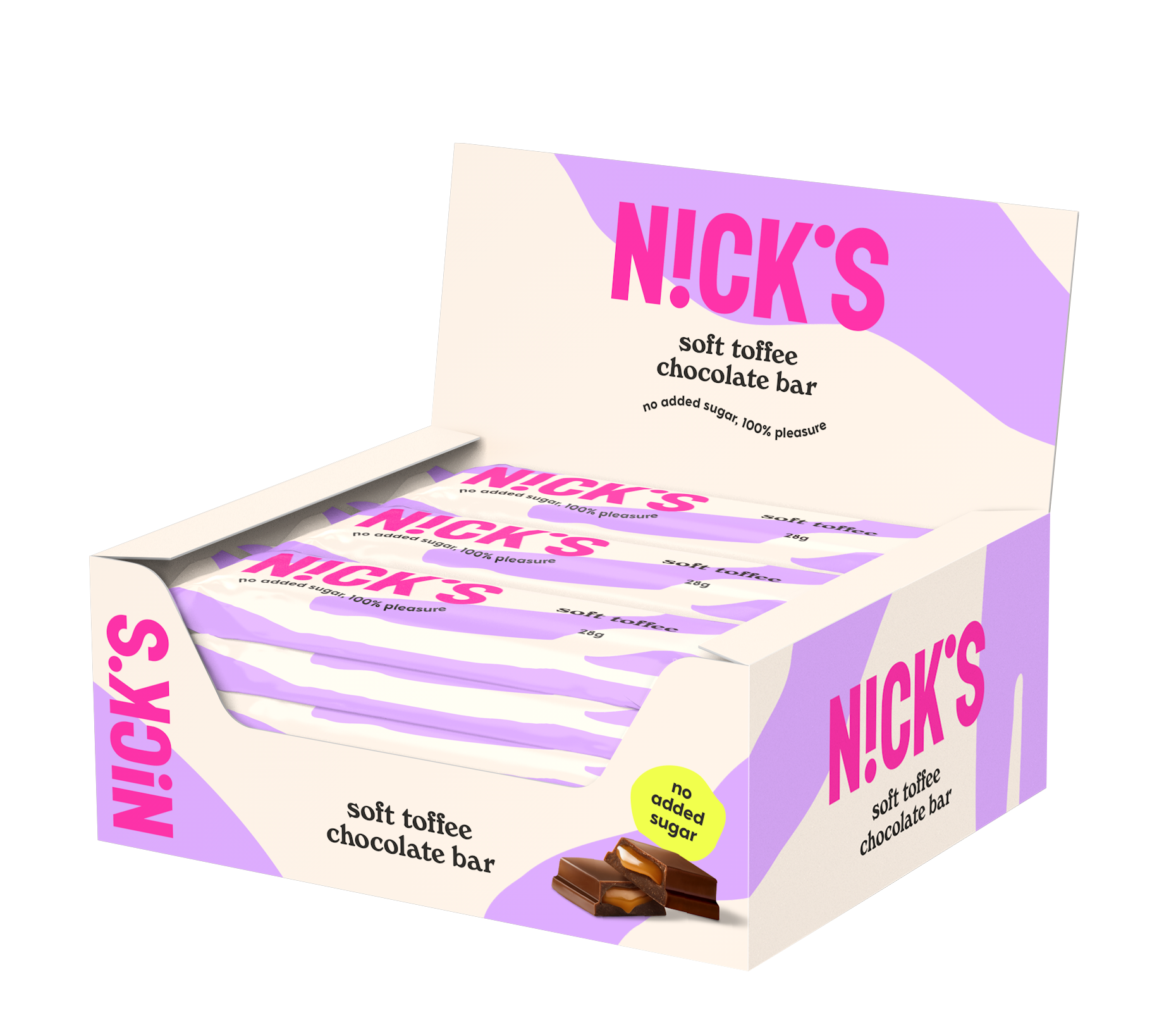 Nicks Soft Toffee 28 g 15-pack