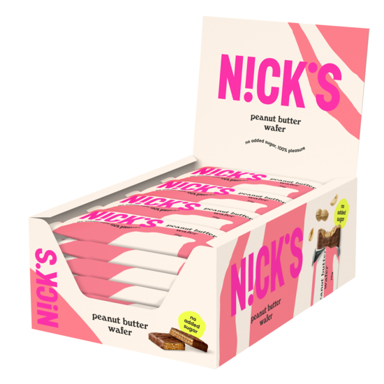 Nicks Peanut Butter Wafer 35 g 24-pack
