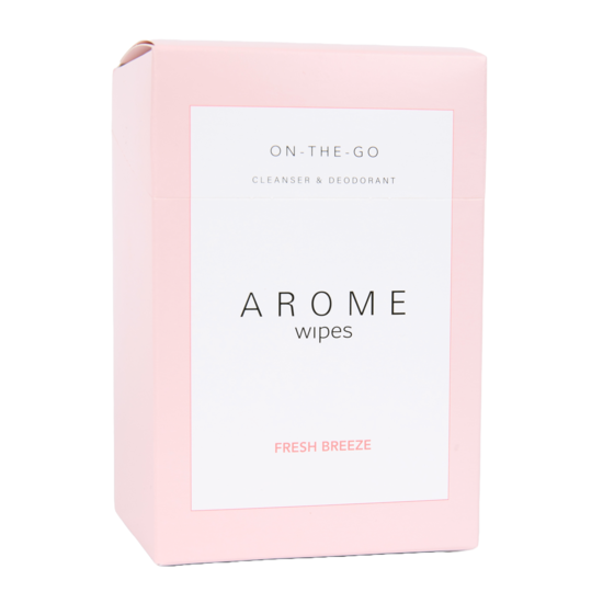 AROME On-The-Go Deodorant Wipes 10 st