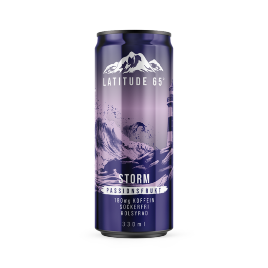 Latitude 65 Storm Passionsfrukt 330 ml