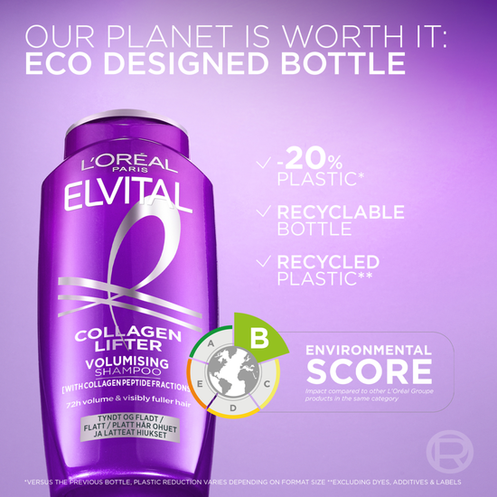 L'Oréal Paris Elvital Collagen Lifter Schampo 400 ml