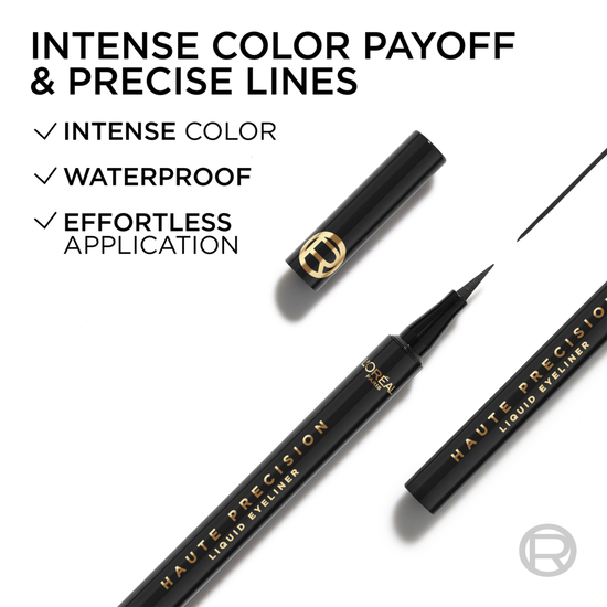 L'Oréal Paris Haute Precision Flytande Eyelinerpenna 010 Noir Silk 1 ml