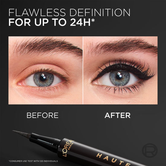 L'Oréal Paris Haute Precision Flytande Eyelinerpenna 010 Noir Silk 1 ml