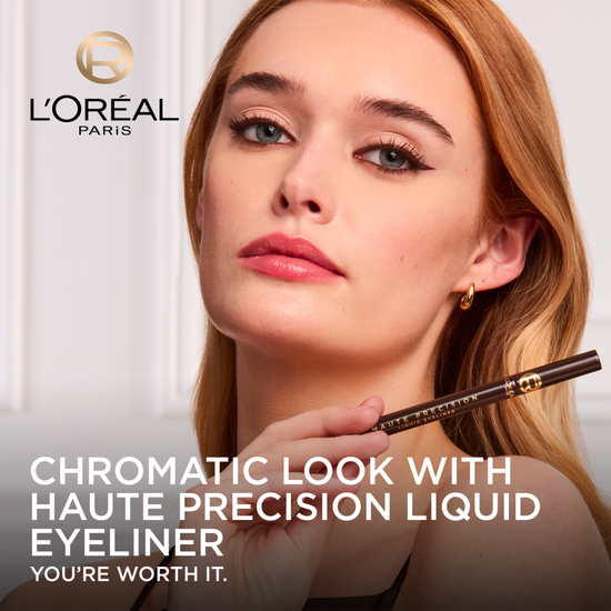 L'Oréal Paris Haute Precision Flytande Eyelinerpenna 020 Brun Leather 1 ml
