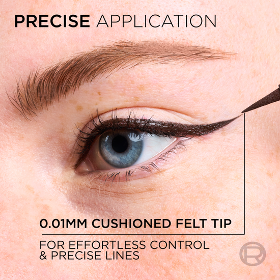 L'Oréal Paris Haute Precision Flytande Eyelinerpenna 020 Brun Leather 1 ml