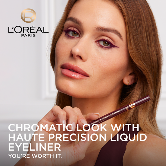 L'Oréal Paris Haute Precision Flytande Eyelinerpenna 050 Bordeaux Cashmere 1 ml