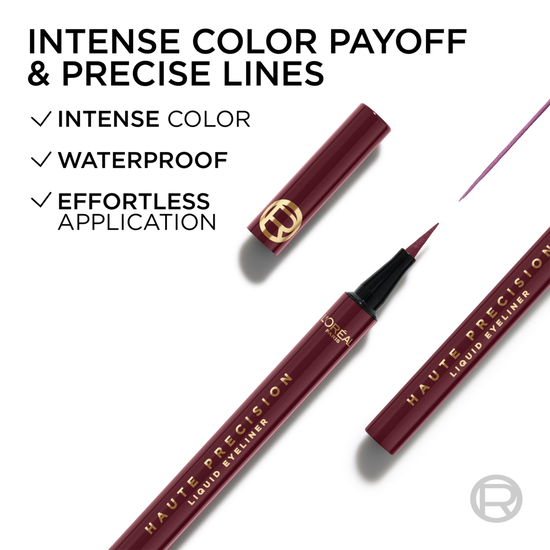 L'Oréal Paris Haute Precision Flytande Eyelinerpenna 050 Bordeaux Cashmere 1 ml