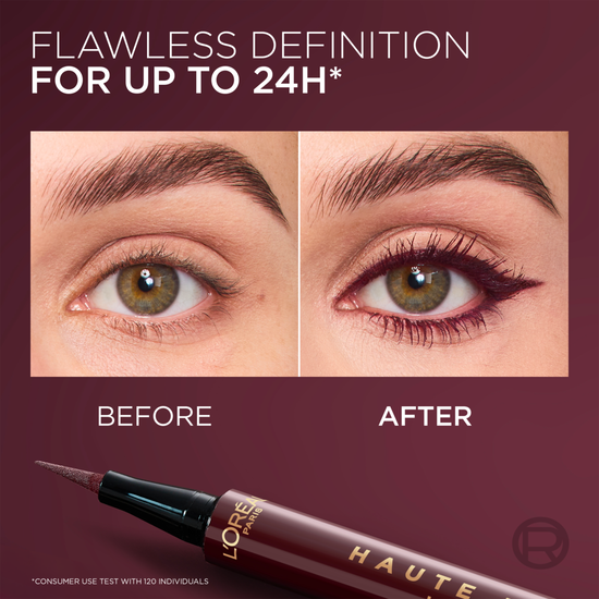 L'Oréal Paris Haute Precision Flytande Eyelinerpenna 050 Bordeaux Cashmere 1 ml
