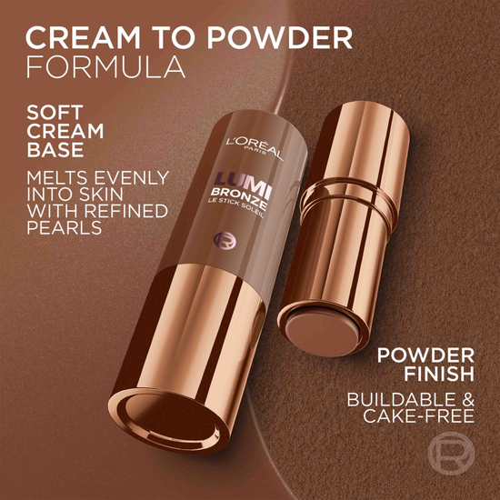 L'Oréal Paris Lumi Bronze Le Stick Soleil Bronzerstick Sunset Doré 9 g