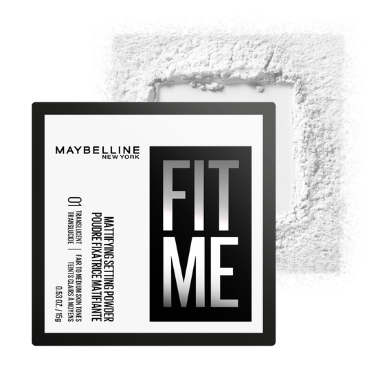 Maybelline New York Fit Me Löspuder 1 Translucent 15 g