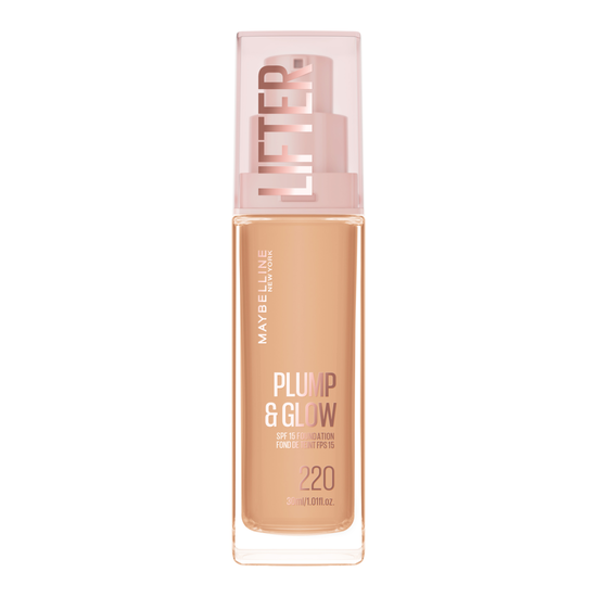Maybelline New York Lifter Plump & Glow Foundation 220 30 ml