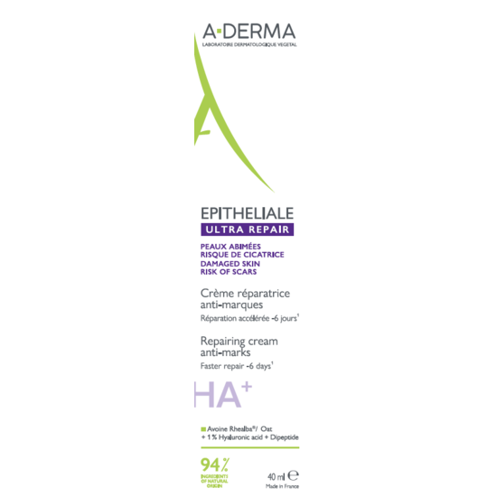 A-Derma Epitheliale ULTRA REPAIR Repairing Cream HA+ 40 ml