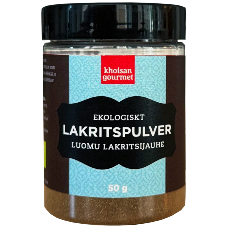 Khoisan Gourmet Lakritspulver EKO 50 g