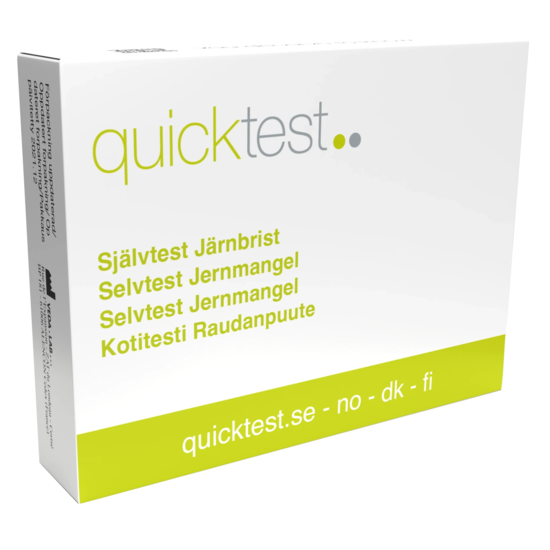 Quicktest Järnbristtest