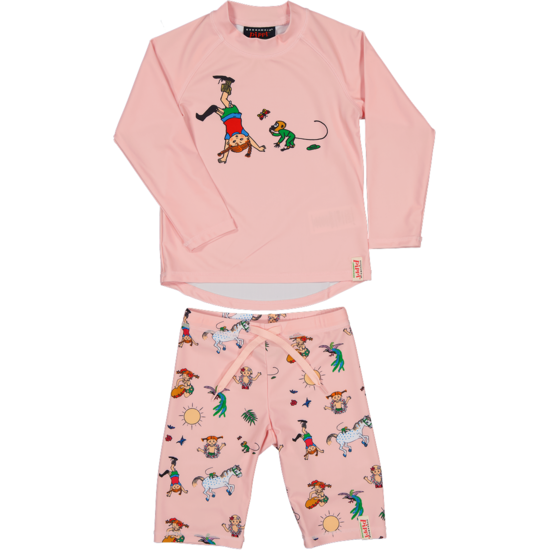 Geggamoja Pippi Långstrump UV-Set Rosa 122/128