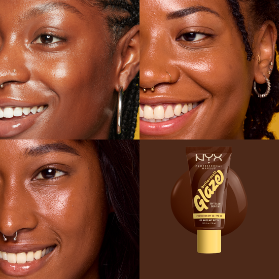 NYX Professional Makeup Buttermelt Glaze Skin Tint SPF30 Foundation 09 Hazelnut Butta 30 ml