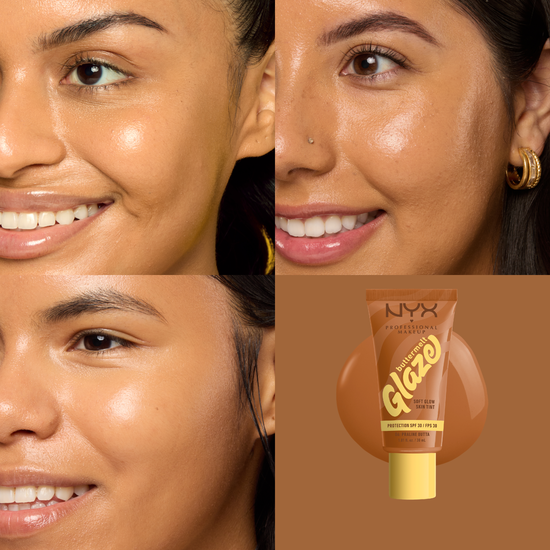 NYX Professional Makeup Buttermelt Glaze Skin Tint SPF30 Foundation 06 Praline Butta 30 ml