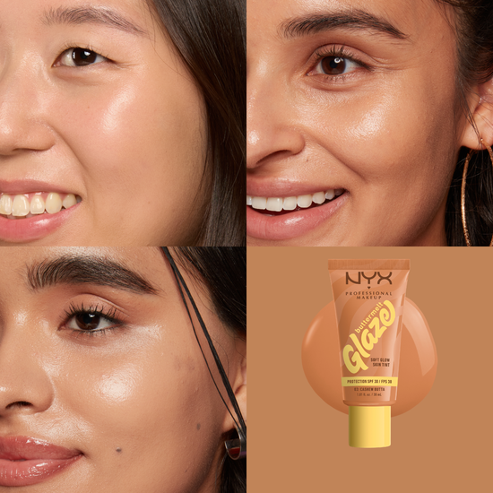 NYX Professional Makeup Buttermelt Glaze Skin Tint SPF30 Foundation 03 Cashew Butta 30 ml