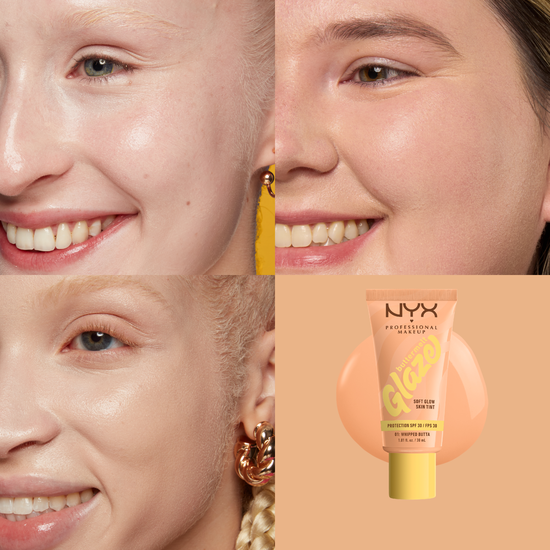 NYX Professional Makeup Buttermelt Glaze Skin Tint SPF30 Foundation 01 Whipped Butta 30 ml
