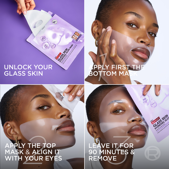 L'Oréal Paris Revitalift Filler Glass Skin Hydrogel Glow Mask