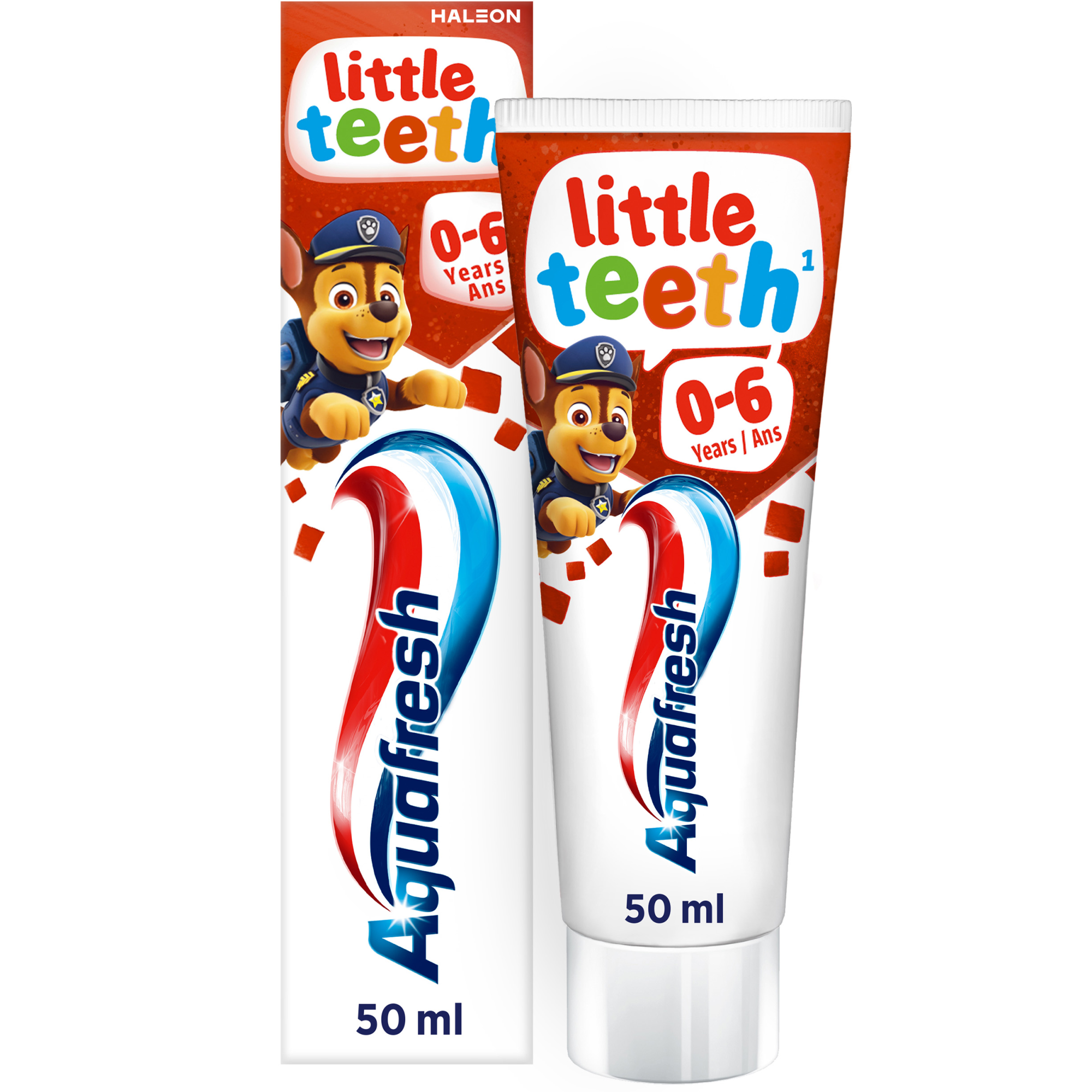 Aquafresh Little Teeth Tandkräm 0-6 år 50 ml