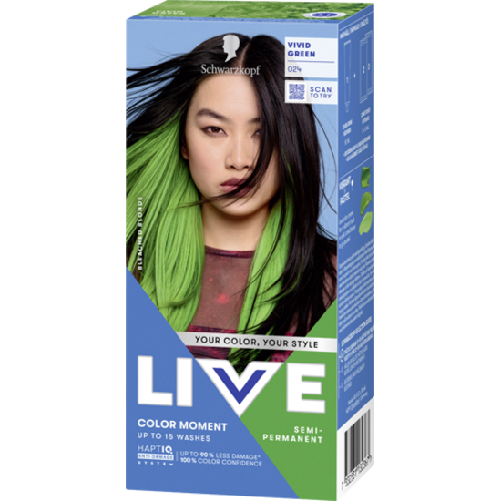 Schwarzkopf LIVE Ultra Brights 024 Vivid Green