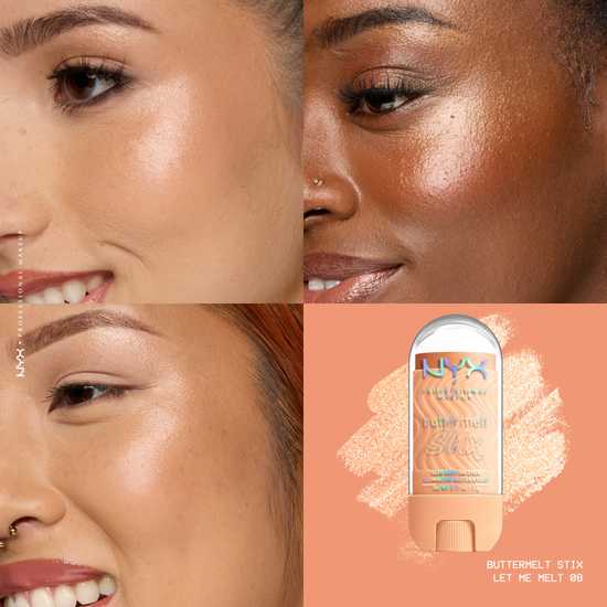 NYX Professional Makeup Buttermelt Glaze Highlighter Stix 08 Let Me Melt 8 ml