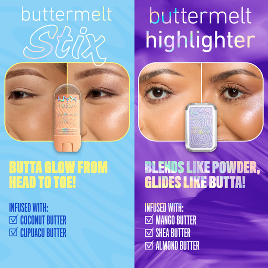 NYX Professional Makeup Buttermelt Glaze Highlighter Stix 09 Melt Down 8 ml