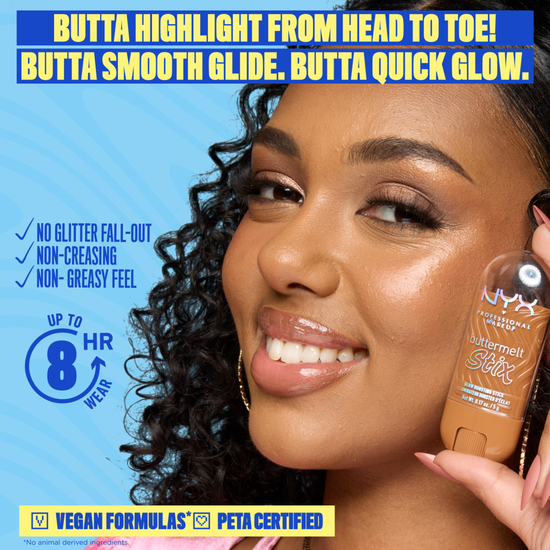 NYX Professional Makeup Buttermelt Glaze Highlighter Stix 12 It's Giving Melt 8 ml